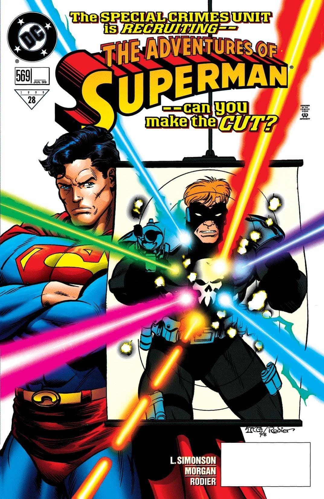 Adventures of Superman #569 cover