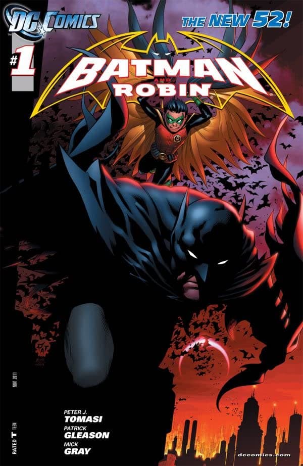 Batman and Robin #1 cover
