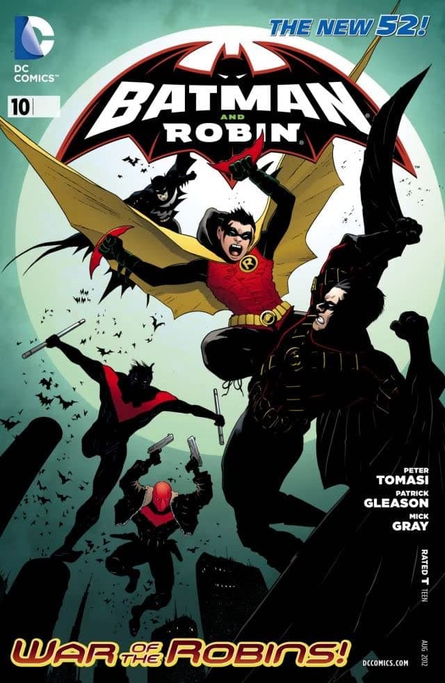 Batman and Robin #10 cover