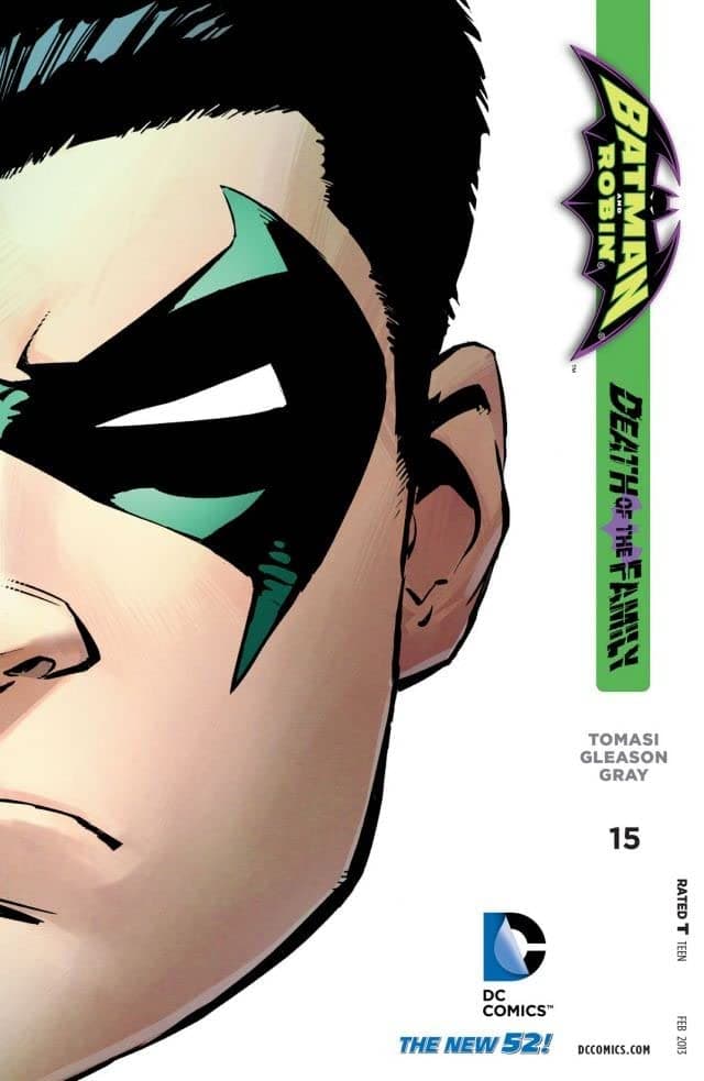 Batman and Robin #15 cover