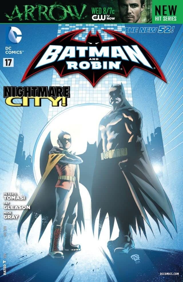 Batman and Robin #17 cover