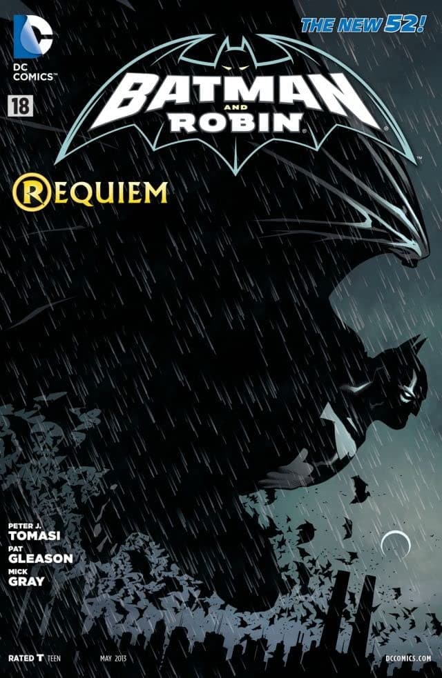Batman and Robin #18 cover
