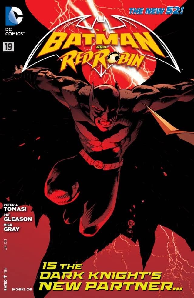 Batman and Robin #19 cover