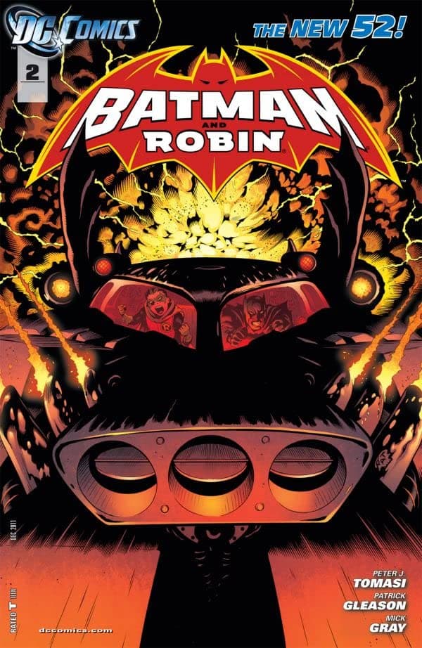 Batman and Robin #2 cover