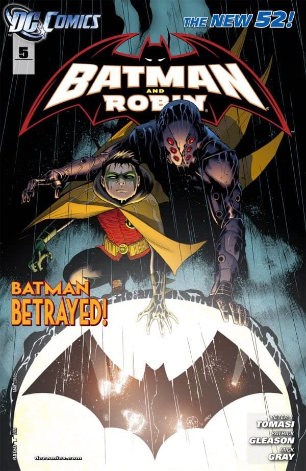 Batman and Robin #5 cover