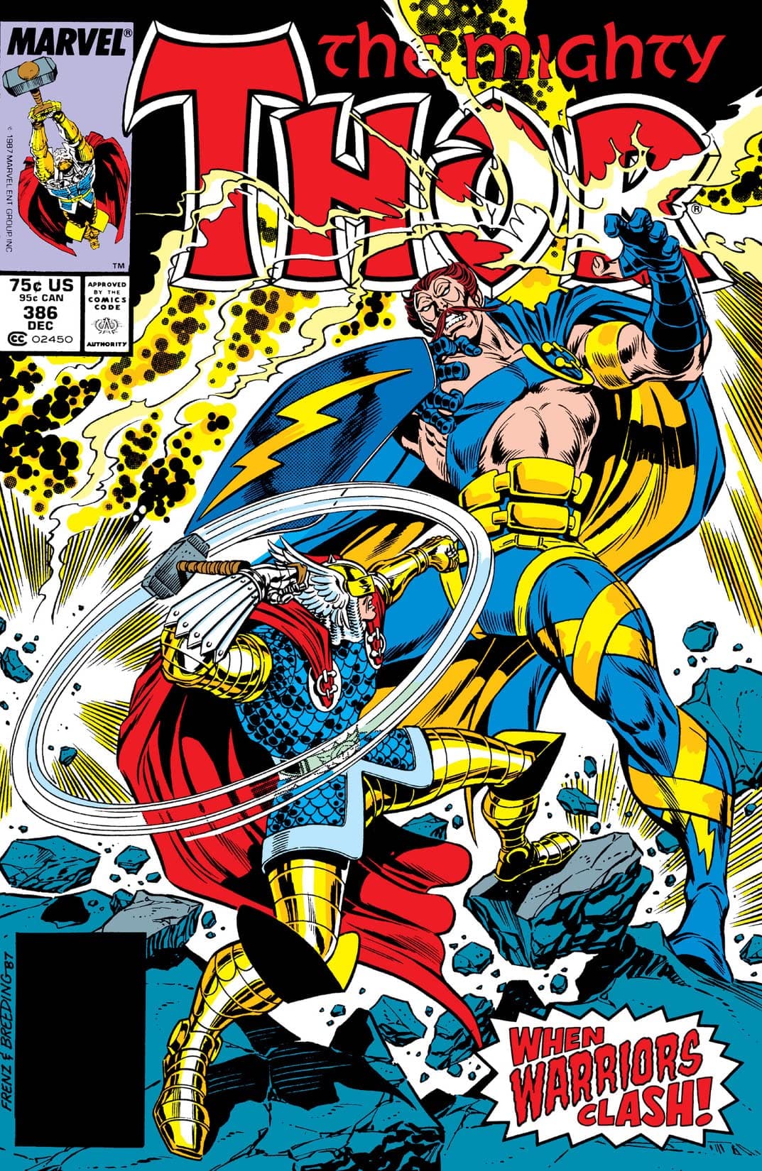 Thor #386 cover