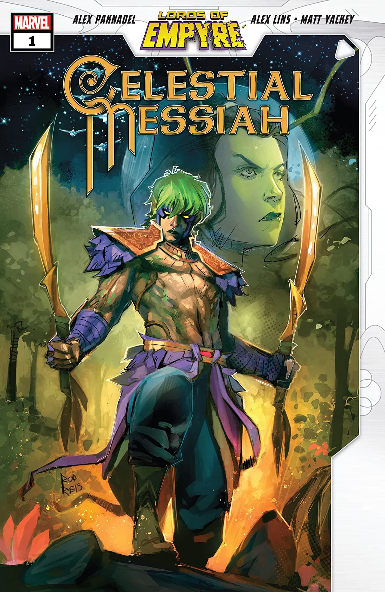 Lords of Empyre: Celestial Messiah cover — © Marvel Comics