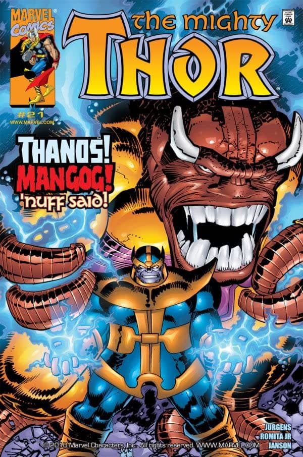 Thor #21 cover