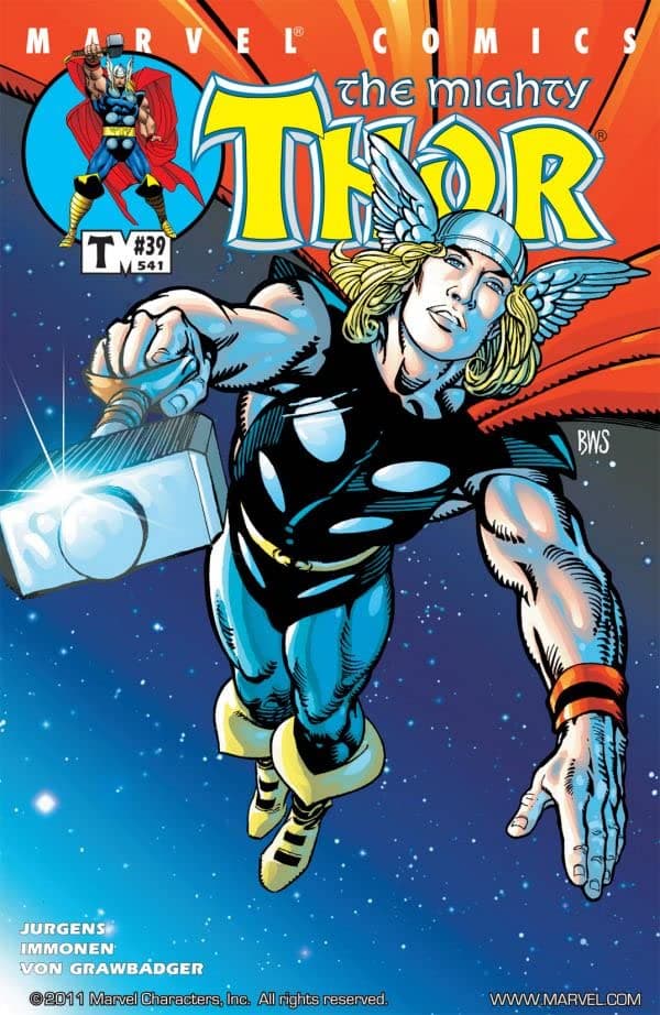 Thor #39 cover