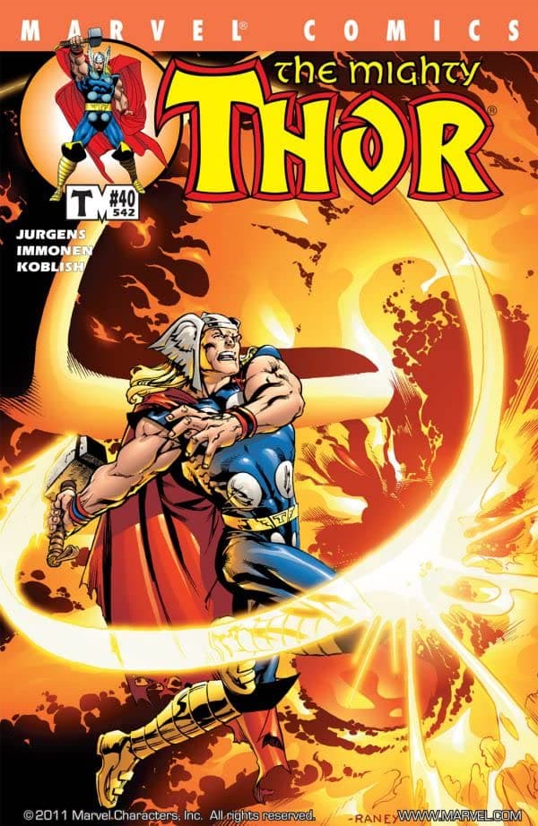 Thor #40 cover