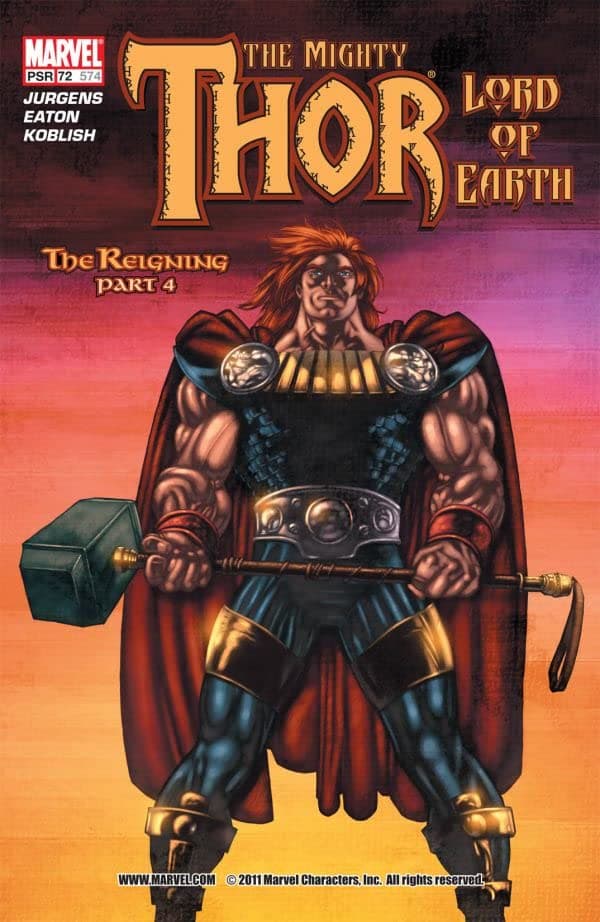 Thor #72 cover