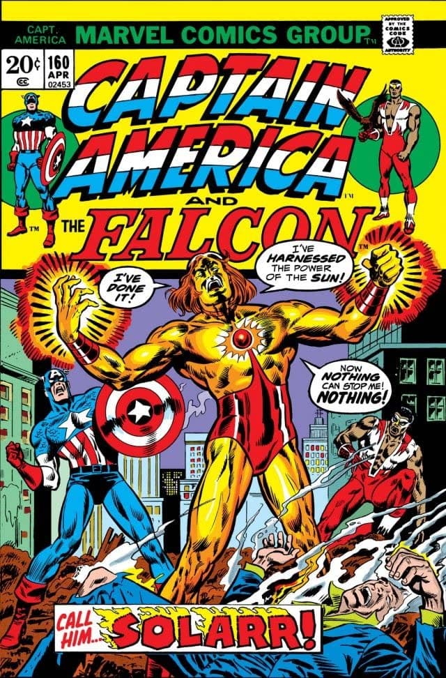 Captain America #160 cover