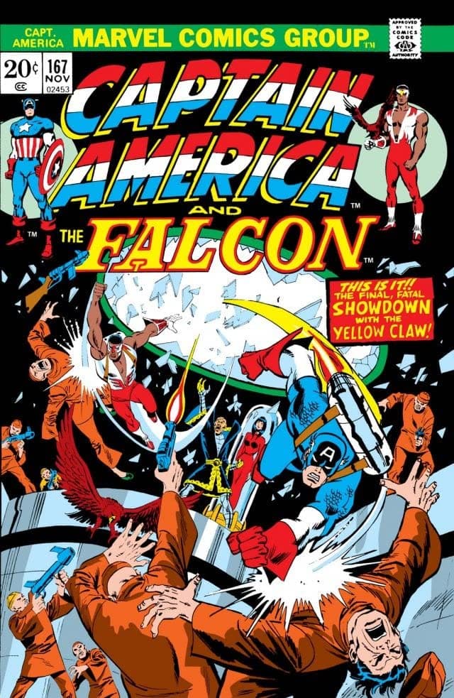 Captain America #167 cover