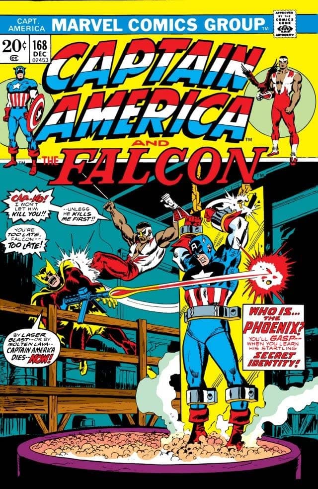 Captain America #168 cover