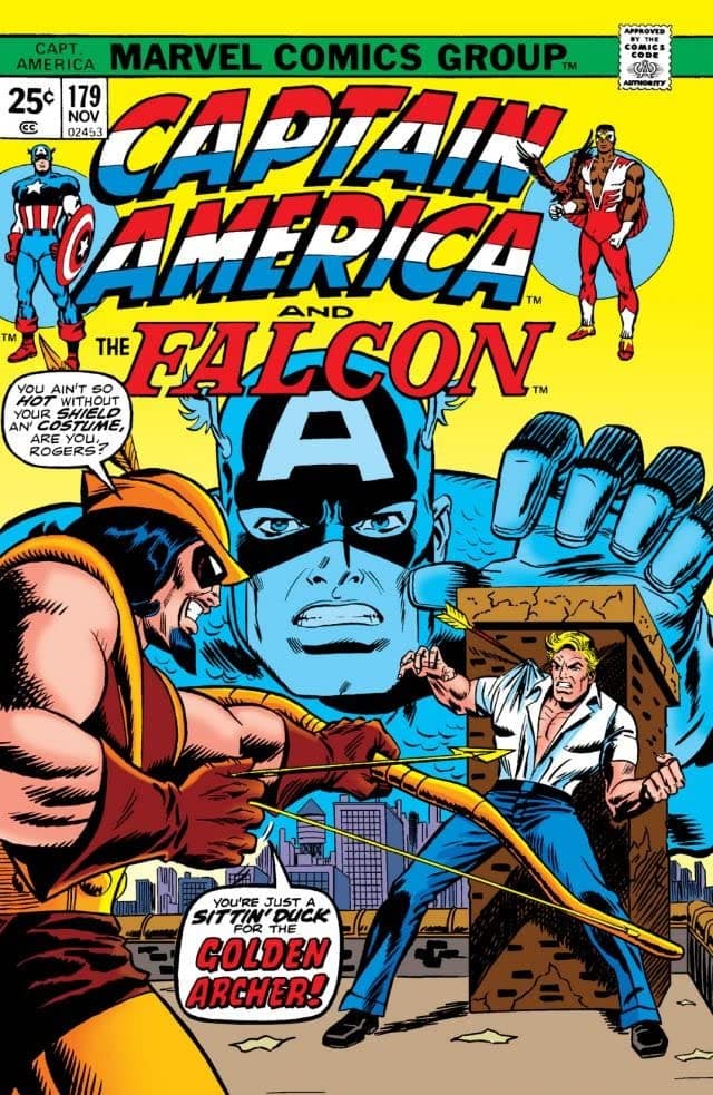 Captain America #179 cover