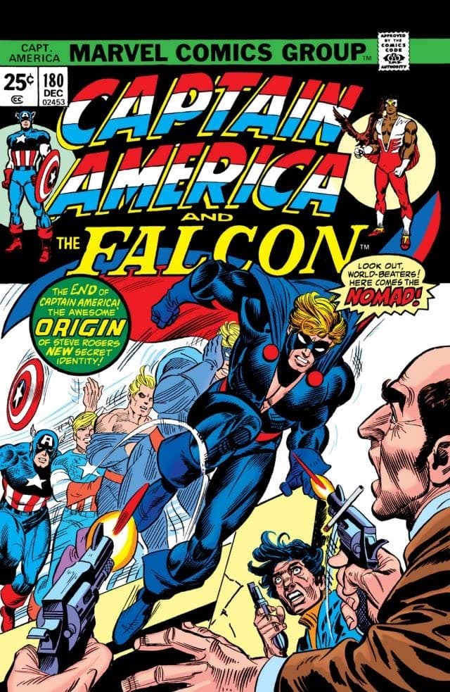 Captain America #180 cover