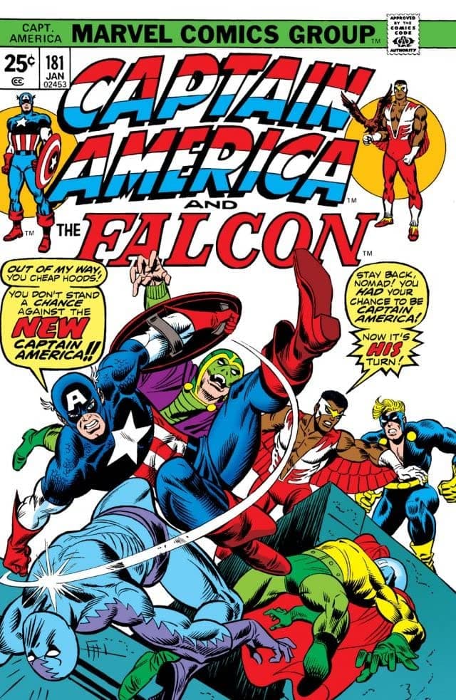 Captain America #181 cover