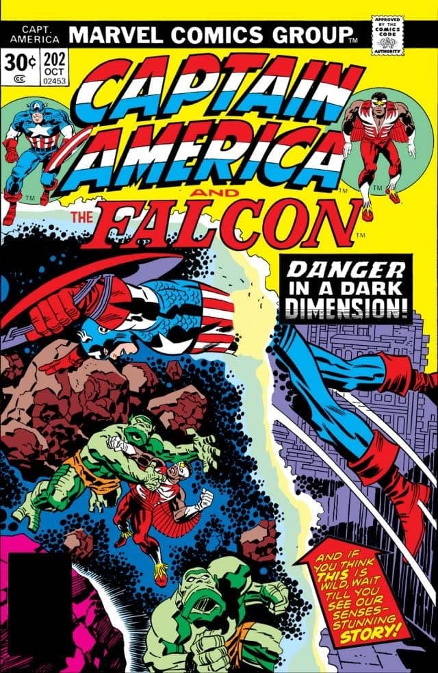 Captain America #202 cover