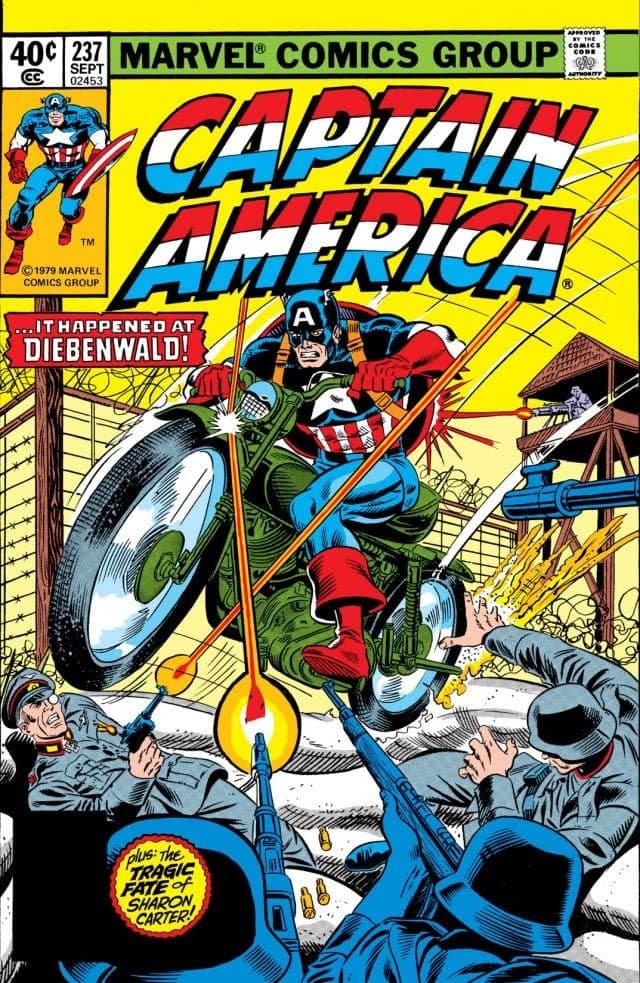 Captain America #237 cover