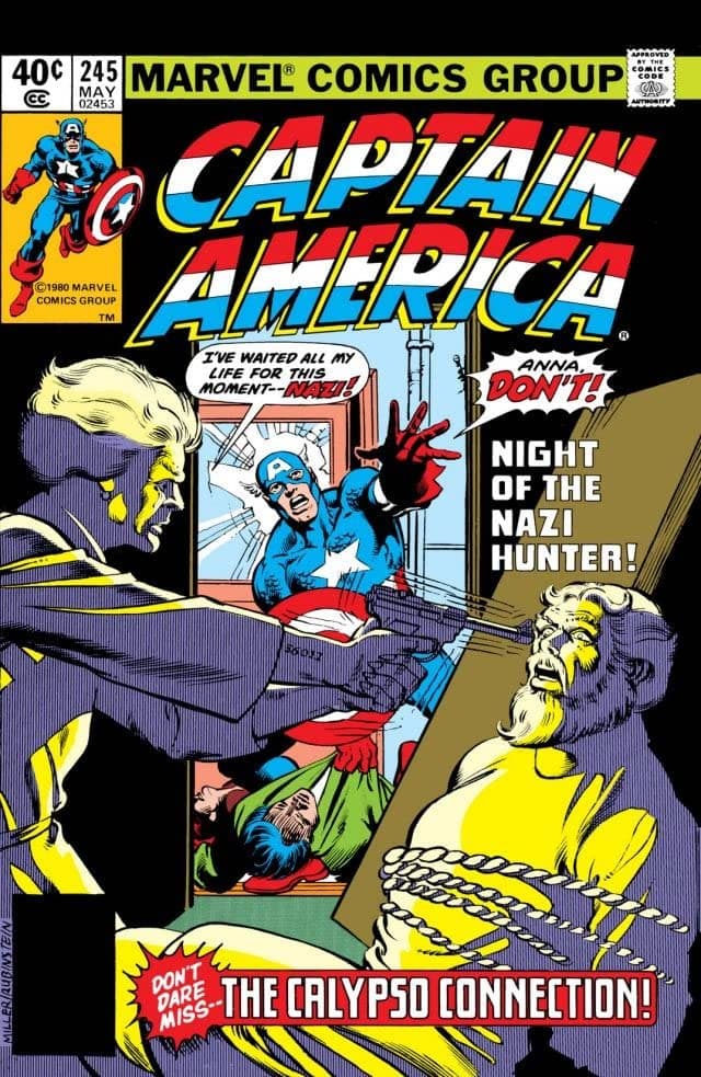 Captain America #245 cover