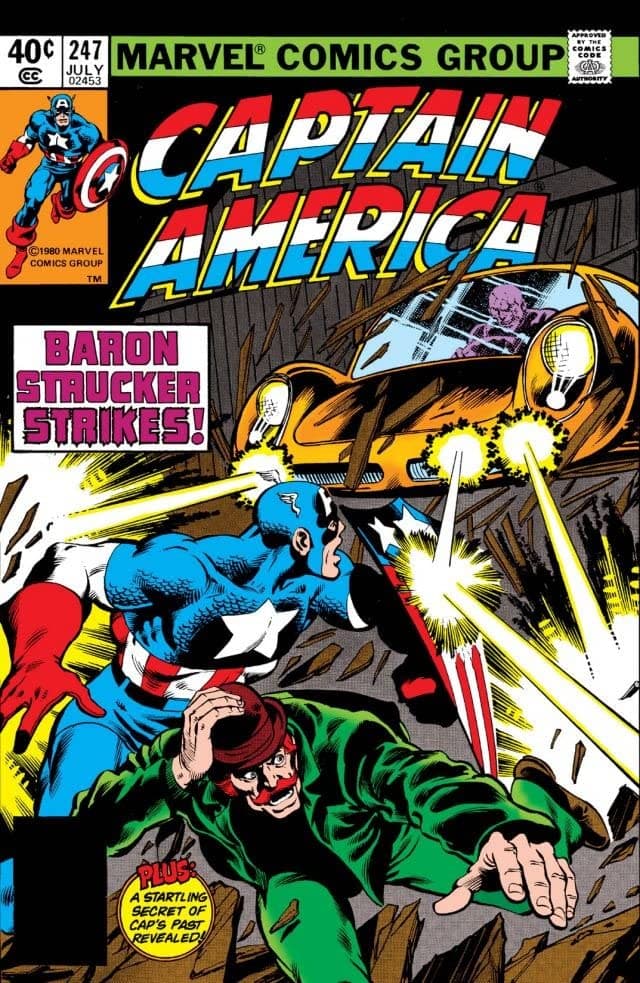 Captain America #247 cover