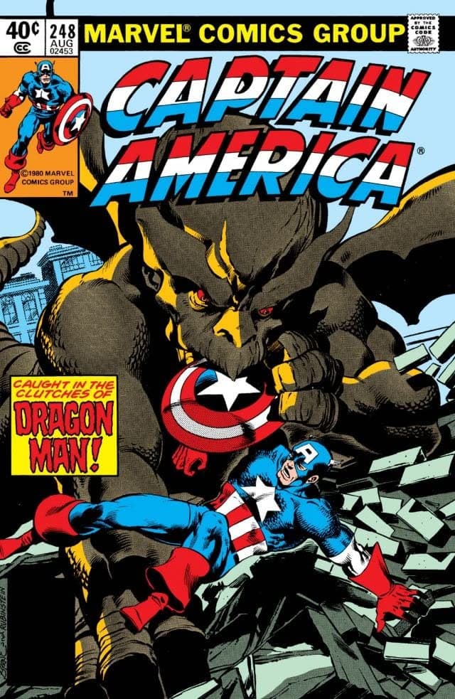 Captain America #248 cover