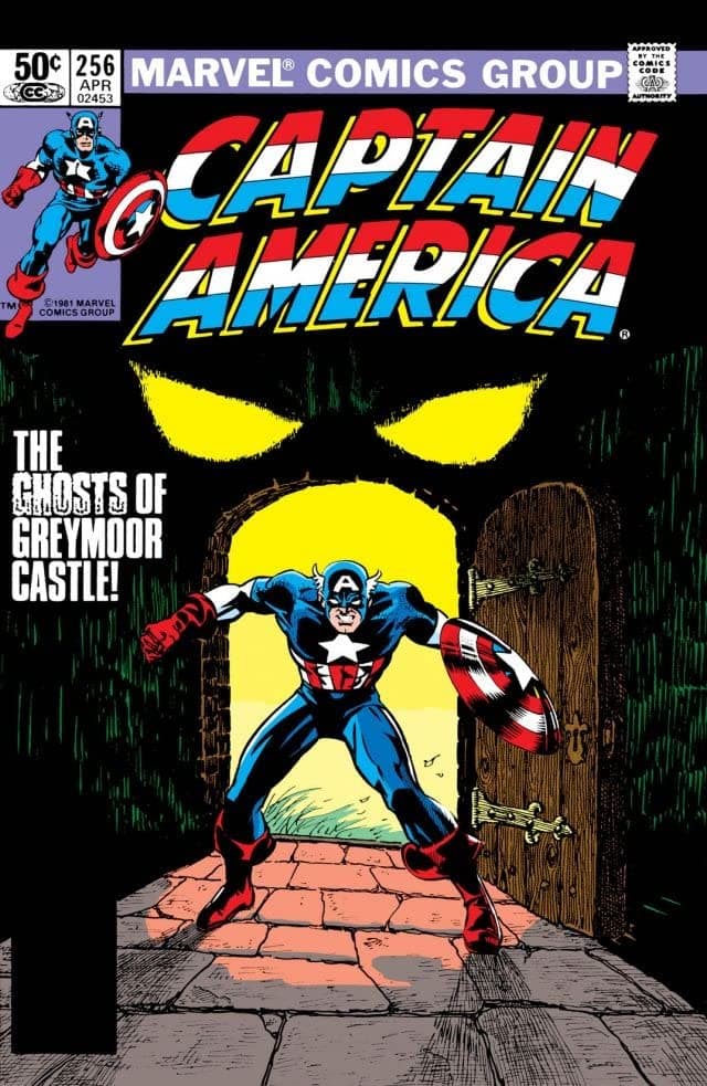 Captain America #256 cover