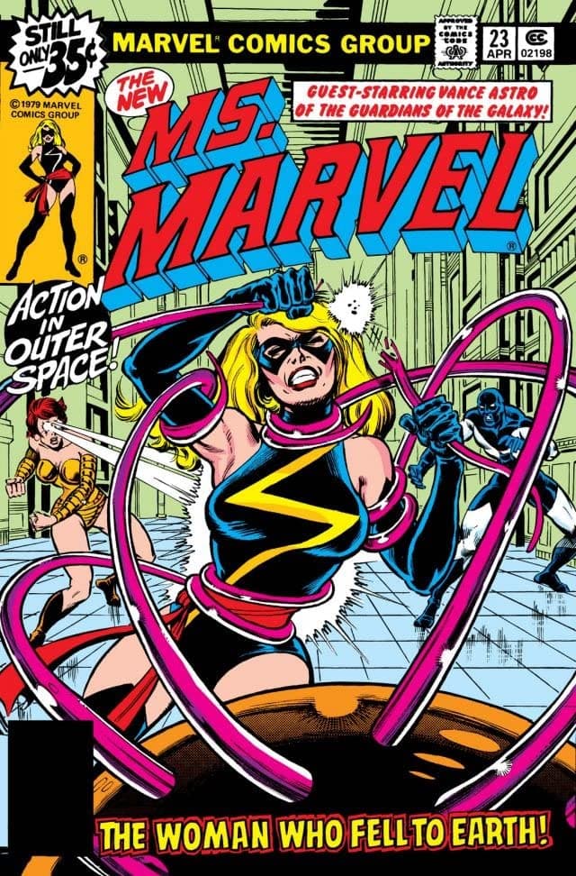 Ms. Marvel #23 cover