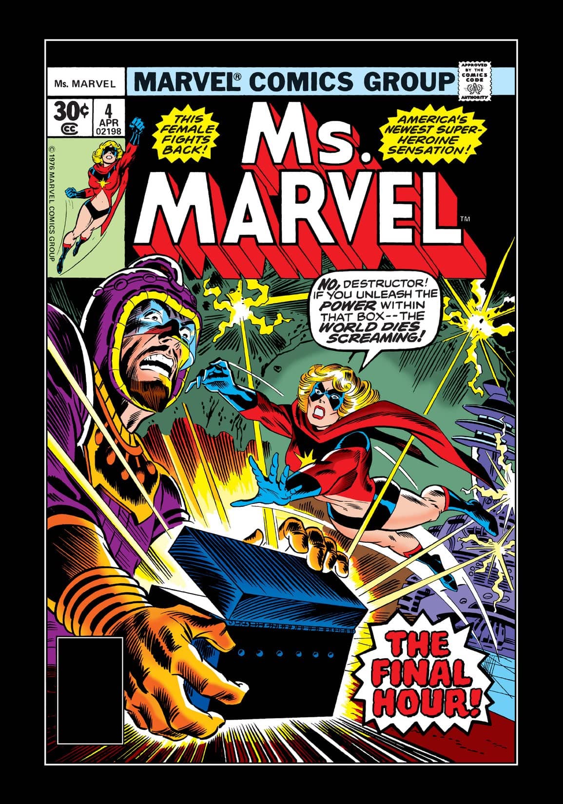 Ms. Marvel #4 cover