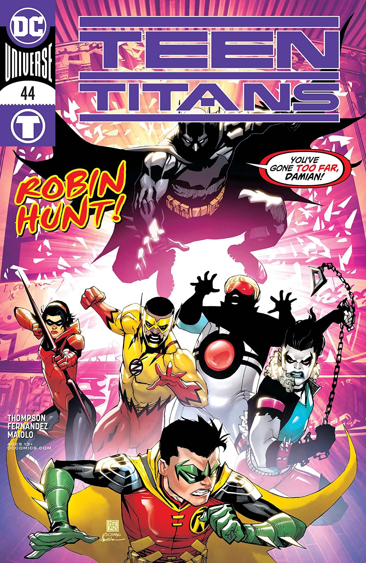 Teen Titans #44 cover