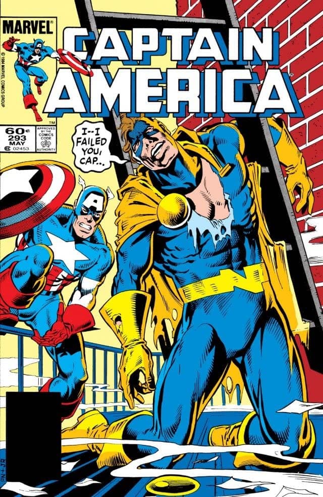 Captain America #293 cover