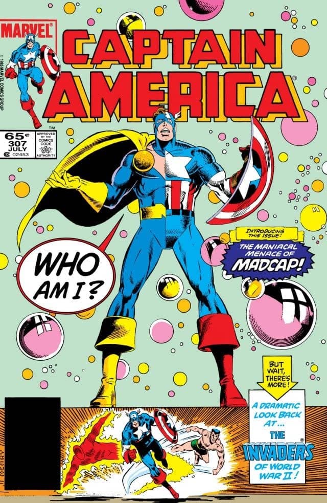 Captain America #307 cover