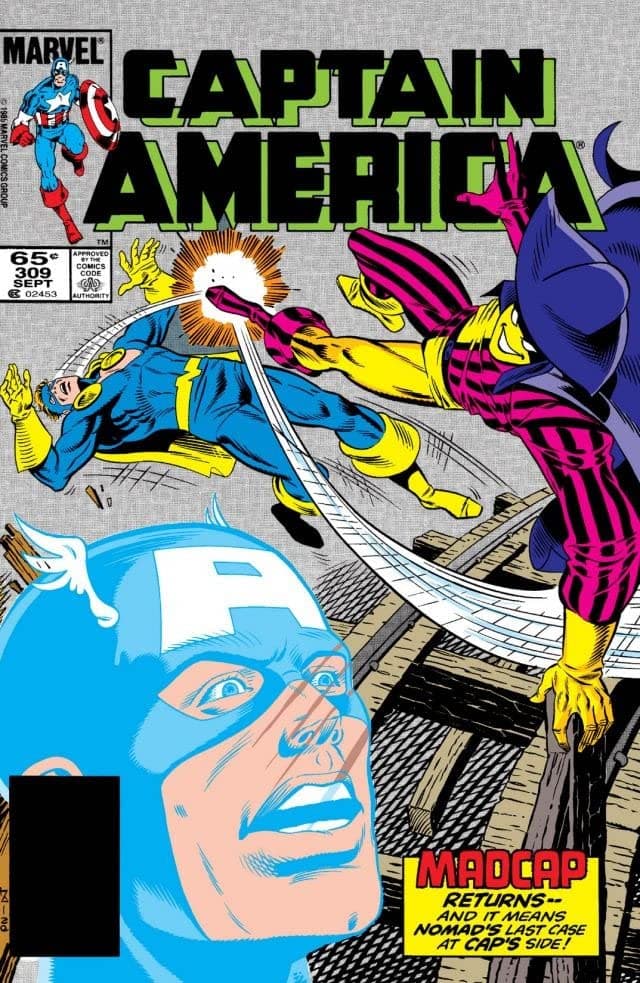 Captain America #309 cover