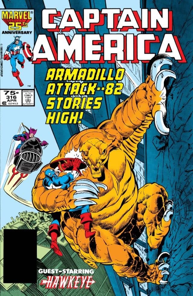 Captain America #316 cover