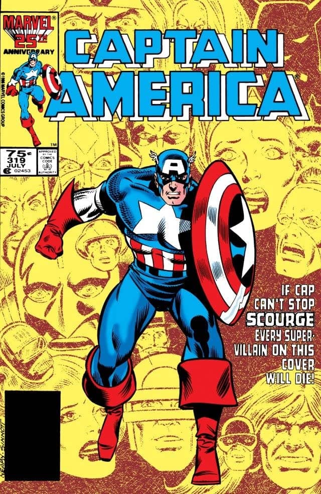 Captain America #319 cover
