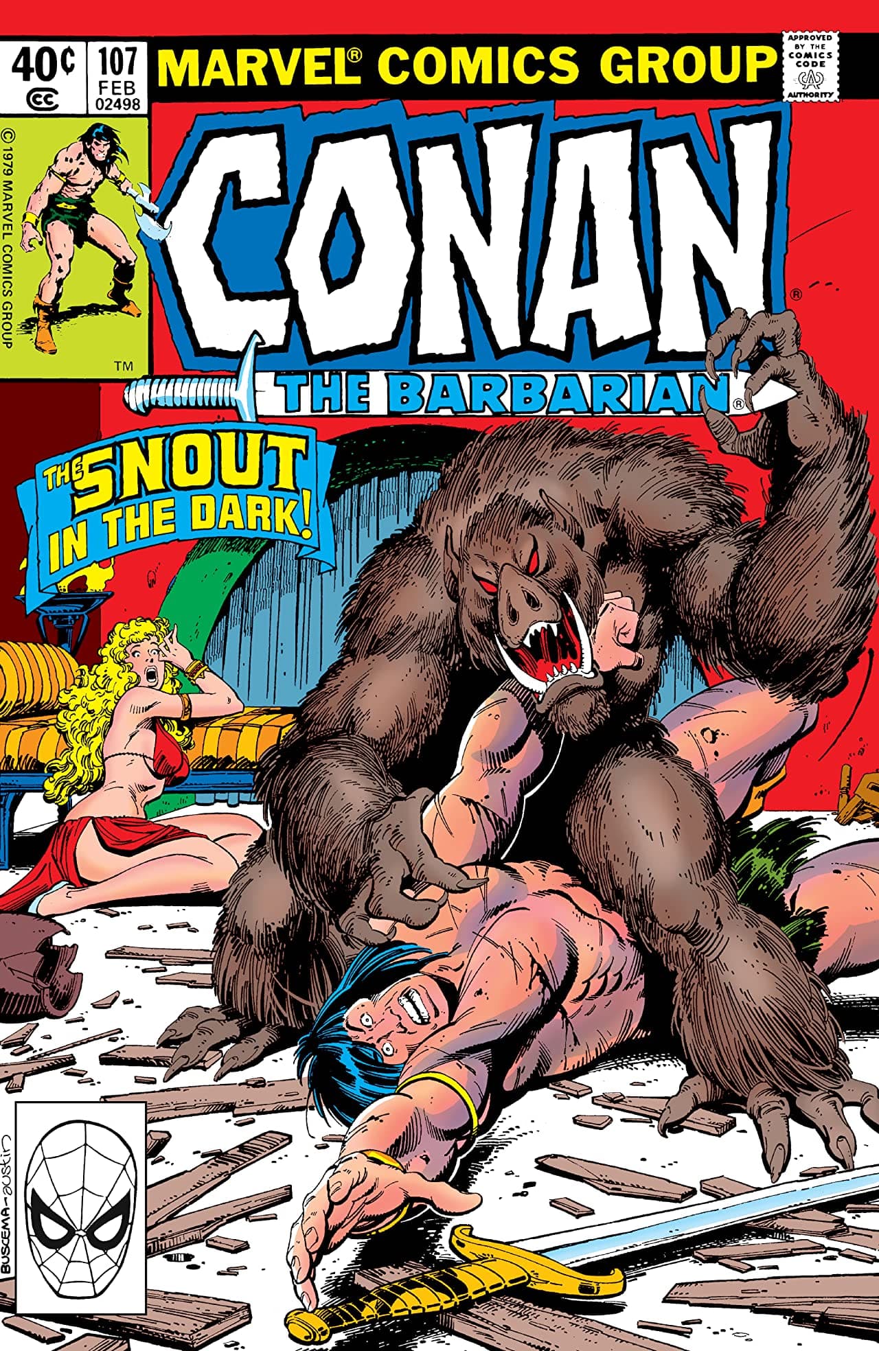 Conan the Barbarian #107