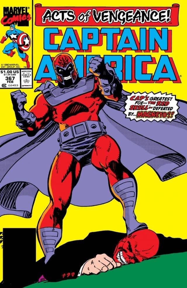 Captain America #367 cover