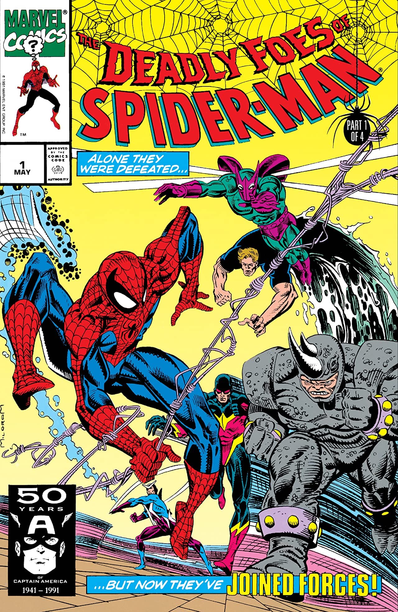 Deadly Foes of Spider-Man #1 cover