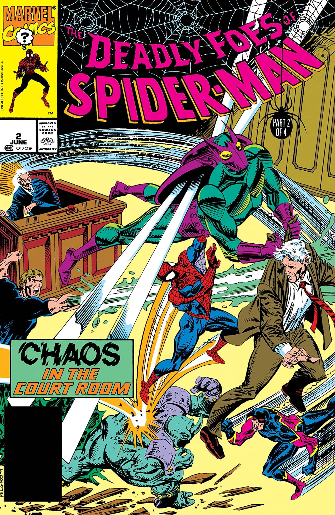 Deadly Foes of Spider-Man #2 cover