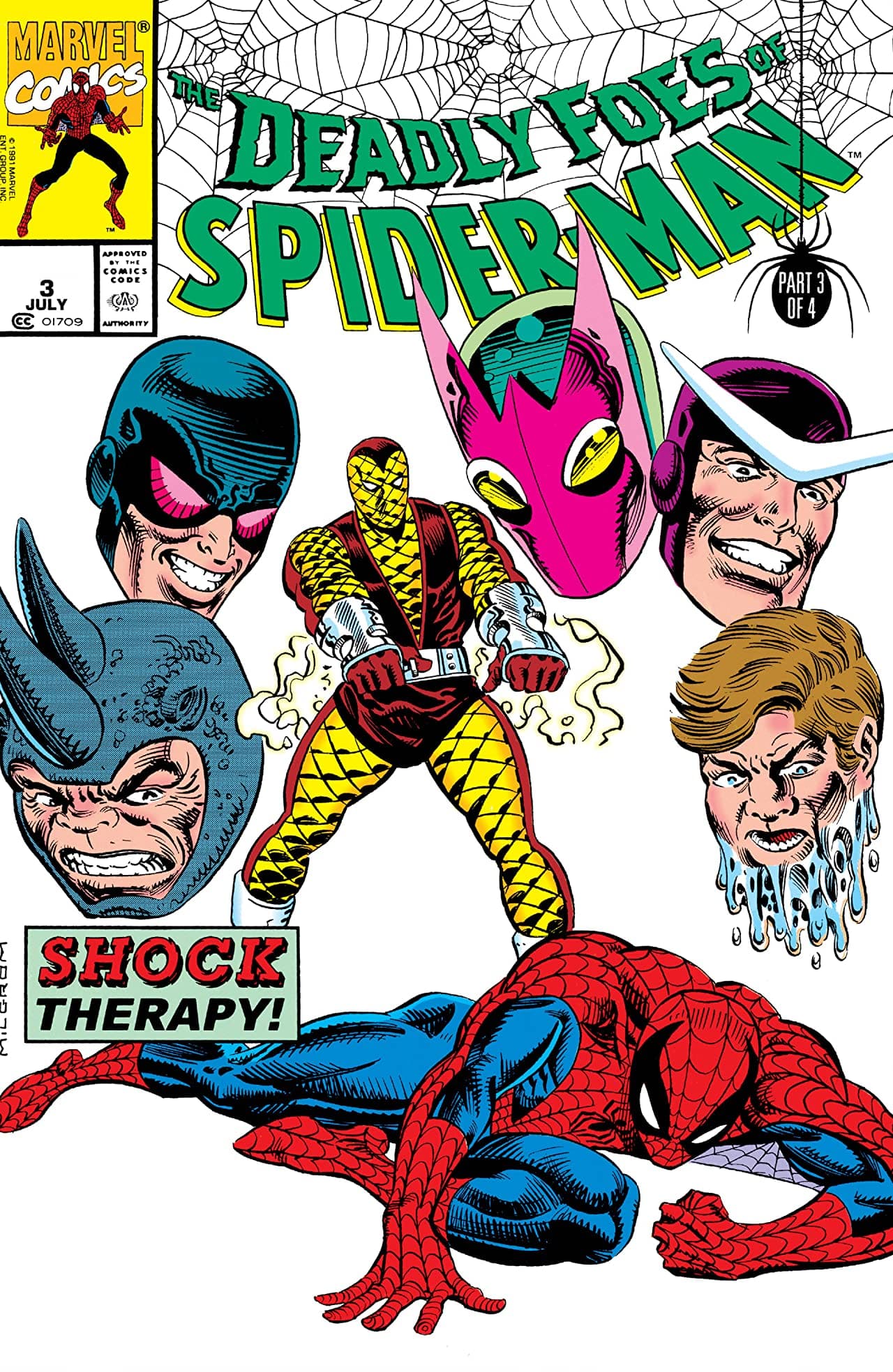 Deadly Foes of Spider-Man #3 cover