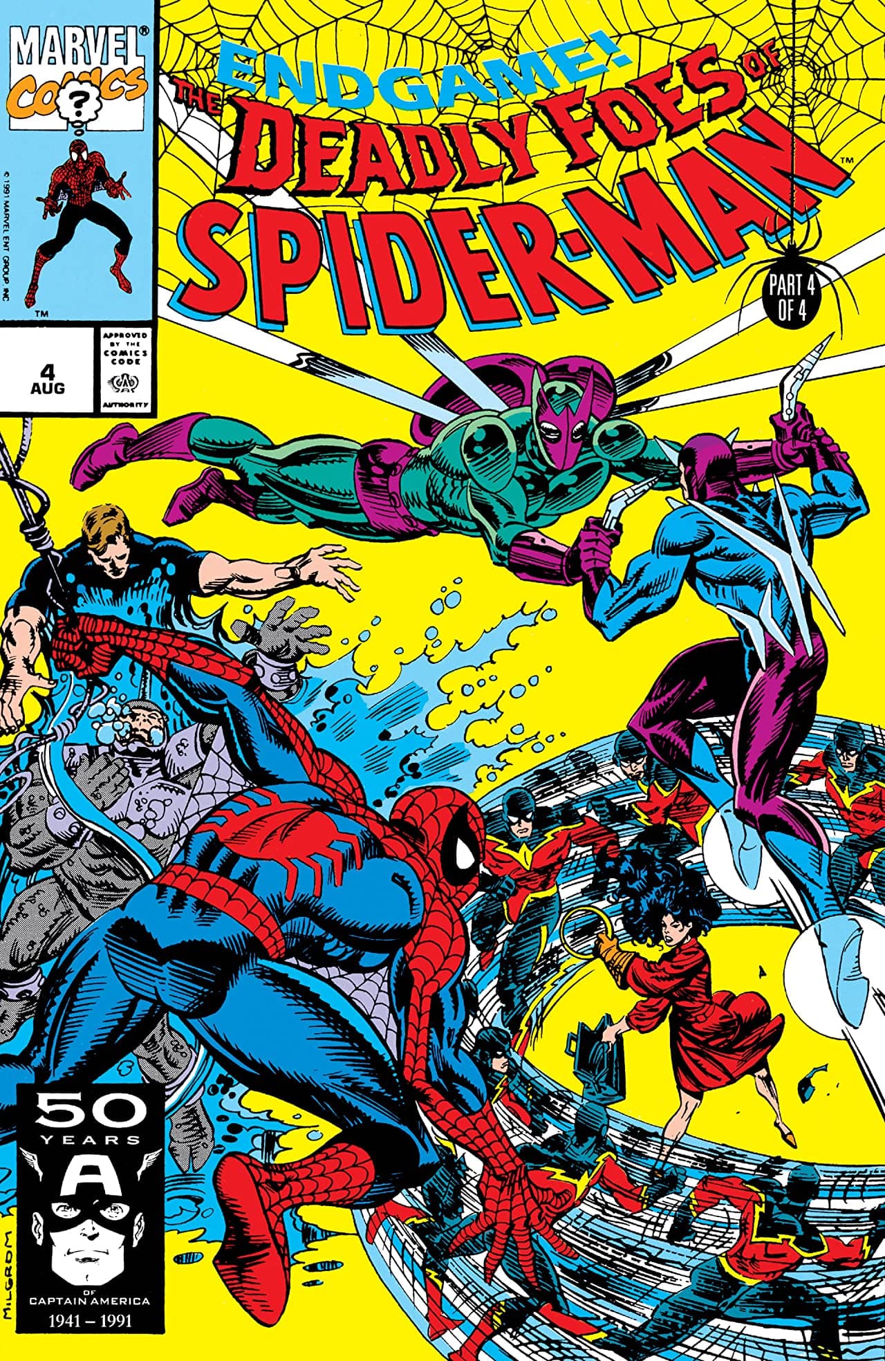 Deadly Foes of Spider-Man #4 cover