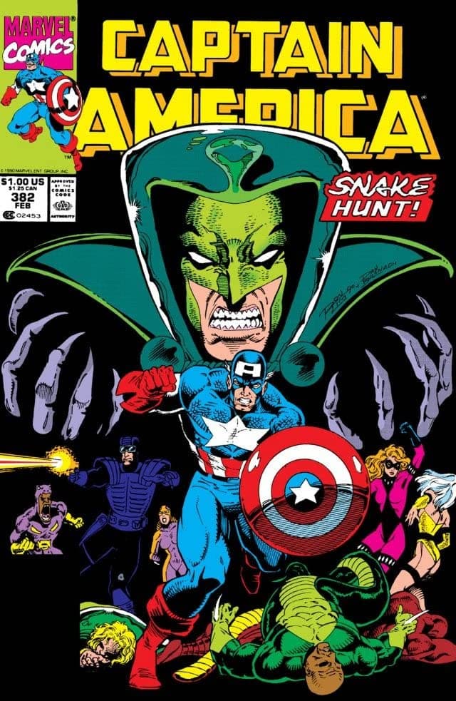 Captain America #382 cover