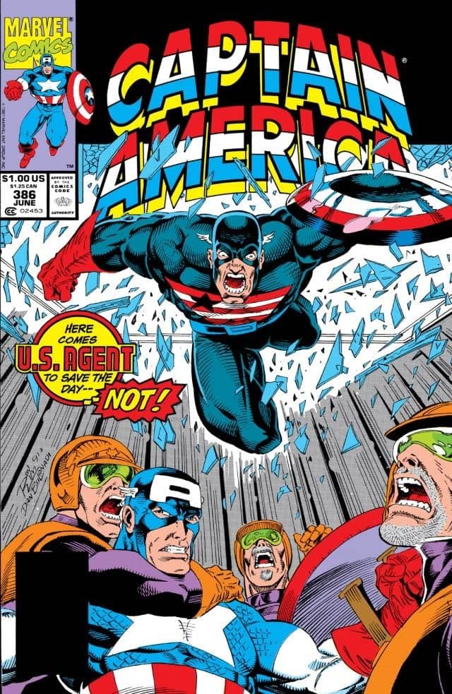 Captain America #386 cover