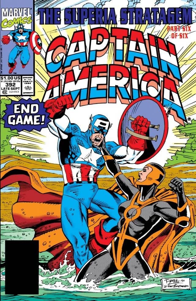 Captain America #392 cover