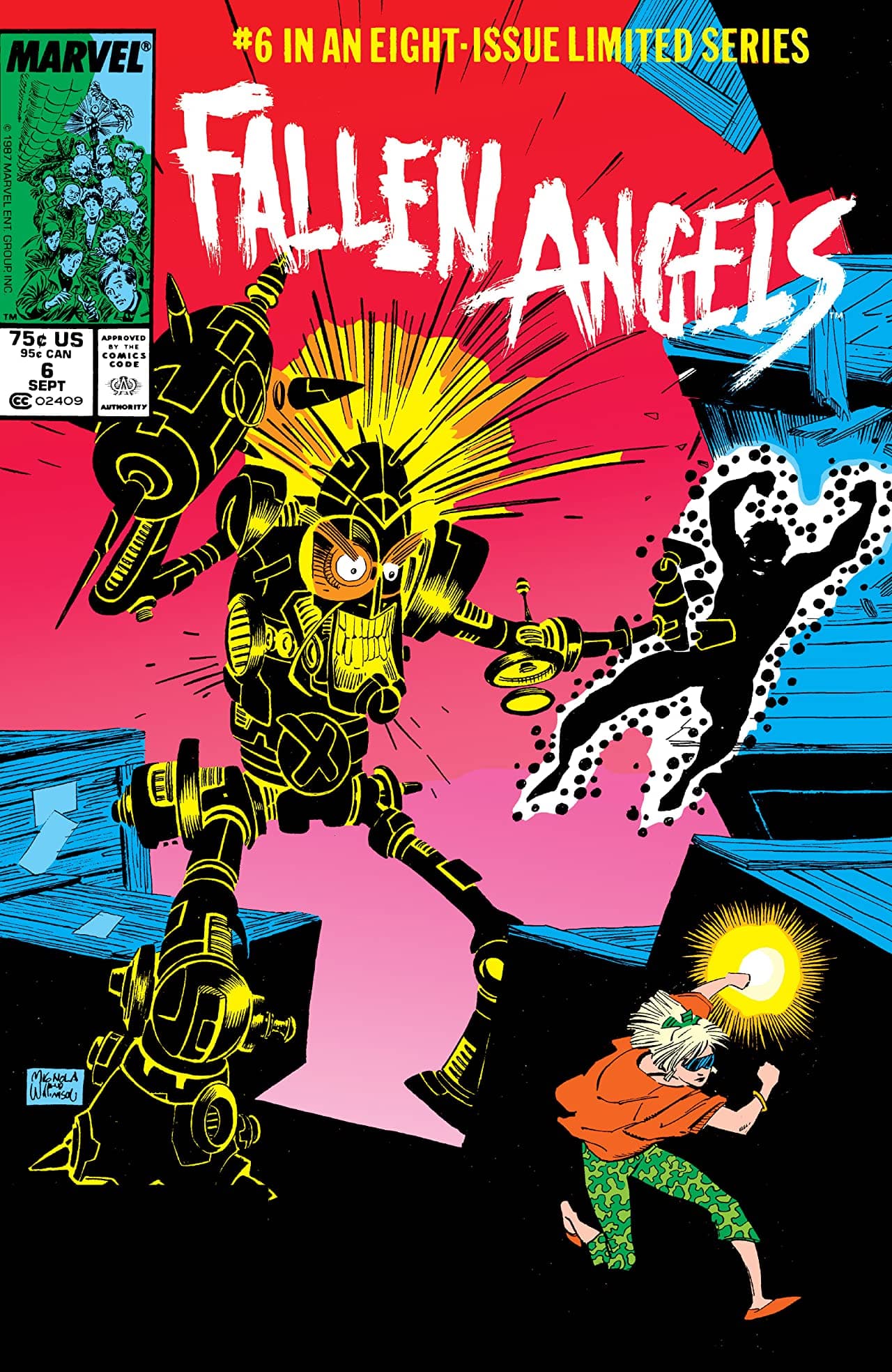 Fallen Angels #6 cover