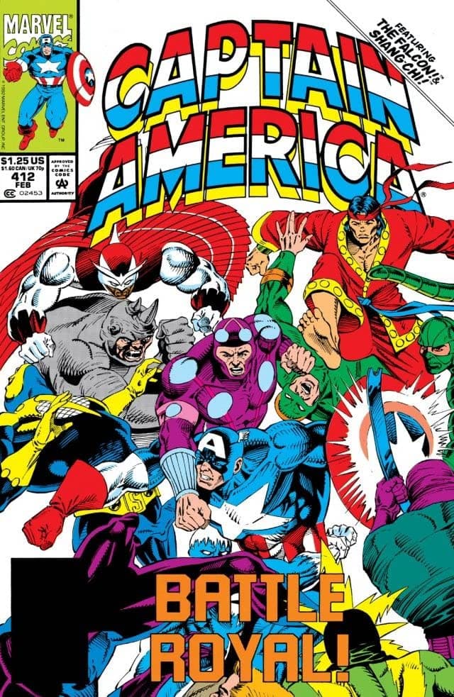 Captain America #412 cover