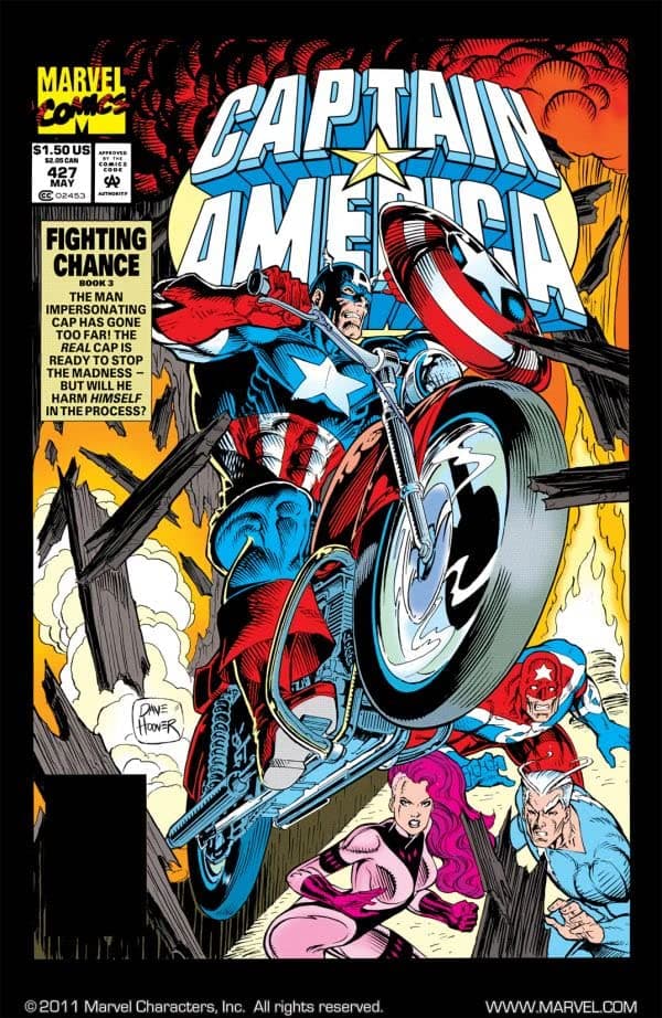 Captain America #427 cover