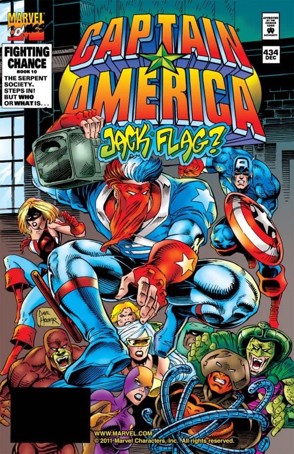 Captain America #434 cover