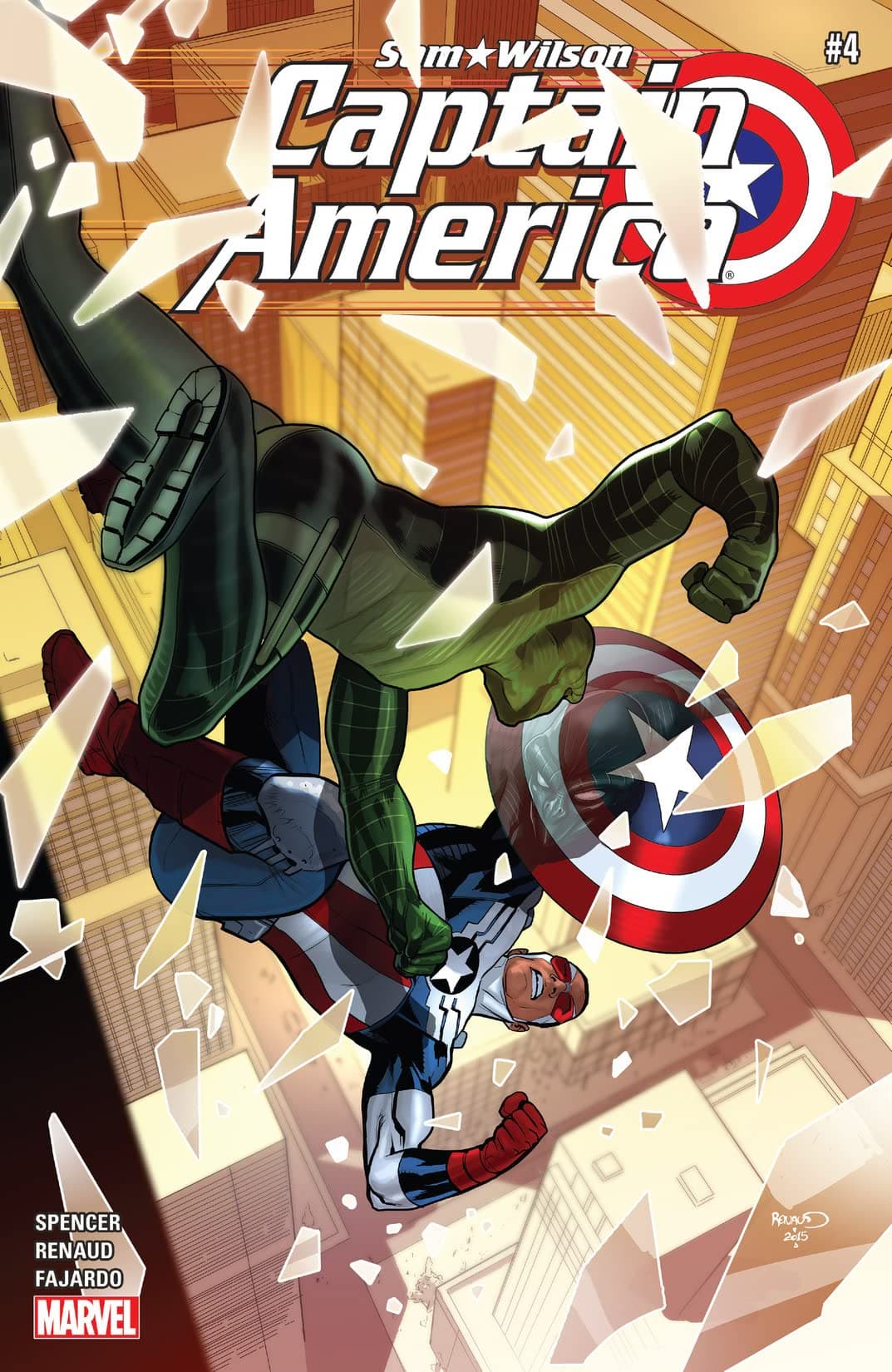 Captain America: Sam Wilson #4 cover