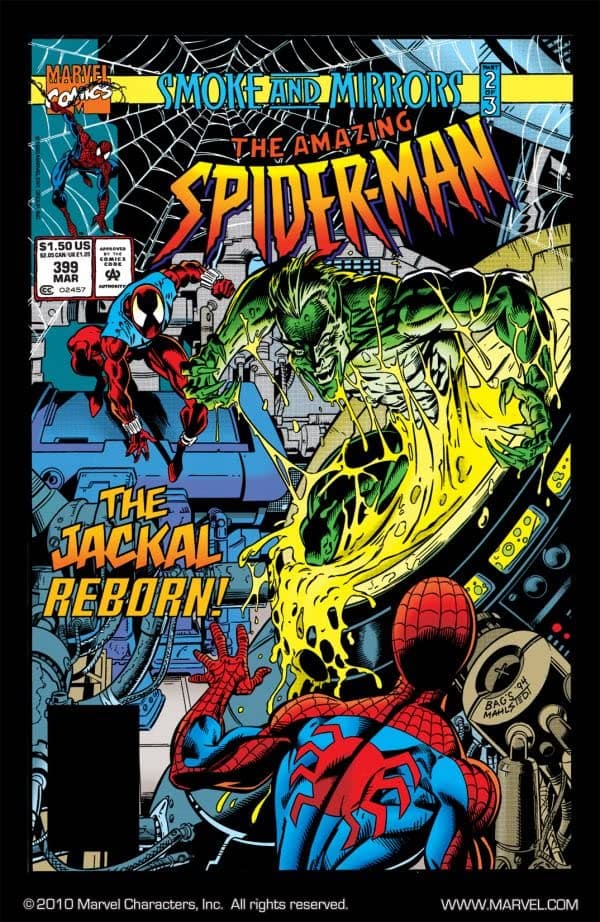 The Amazing Spider-Man #399 cover
